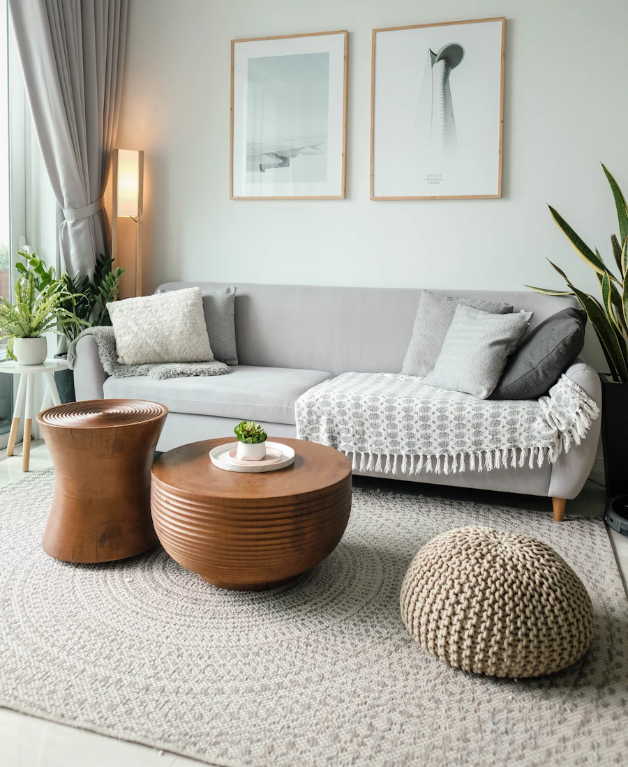 Bright, minimal living room ready for move-in
